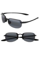 Women's Maui Jim Sandy Beach 55mm Polarizedplus2 Semi Rimless Sunglasses - Tortoise