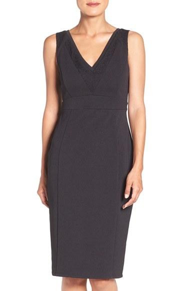 Women's Adrianna Papell Seamed Sheath Dress