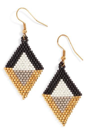 Women's Elise M Seed Bead Drop Earrings