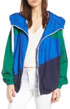 Women's Kendall + Kylie Colorblock Windbreaker Jacket - Blue