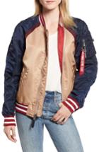 Women's Alpha Industries L-2b Flight Jacket - Pink