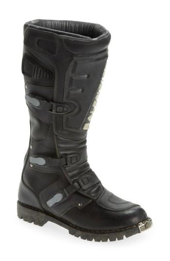 Men's Balenciaga Moto Strapped Boot Us / 41eu - Black