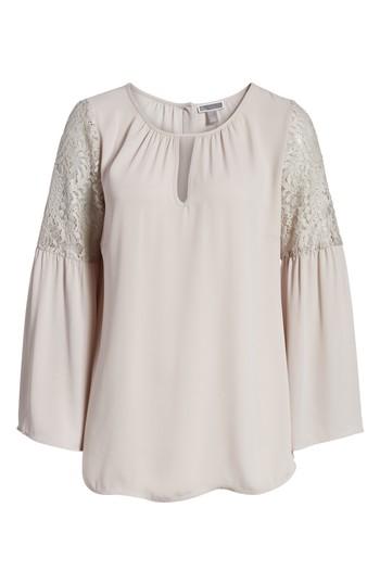 Women's Chelsea28 Lace Bell Sleeve Top