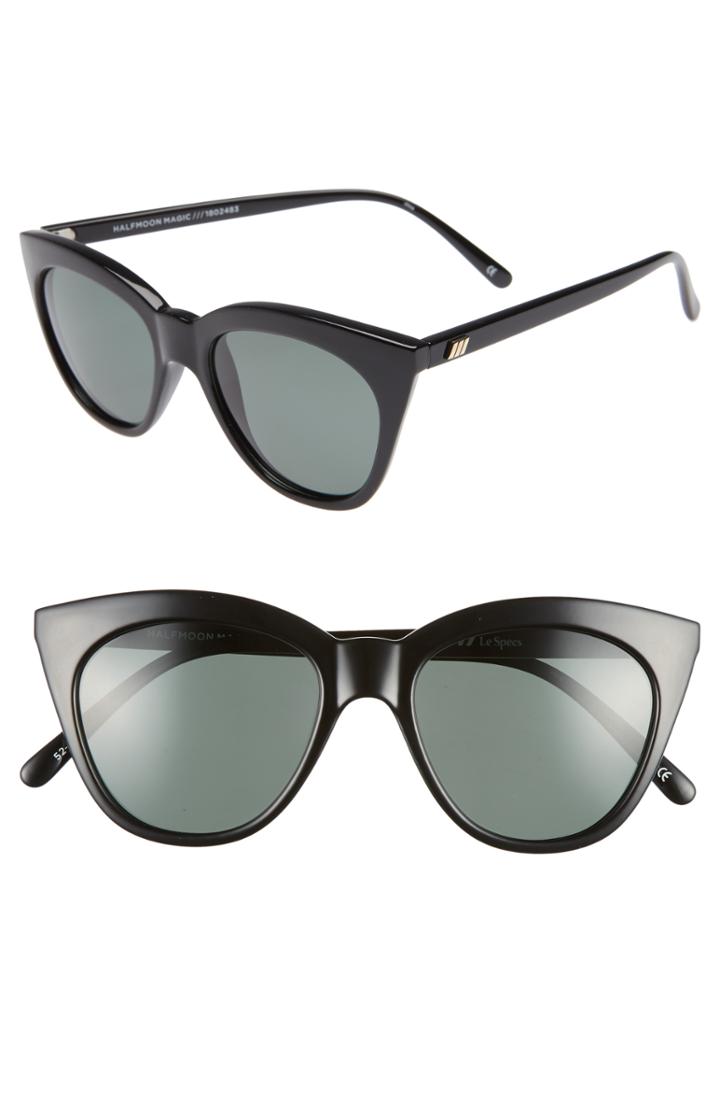Women's Le Specs Halfmoon Magic 52mm Polarized Sunglasses -