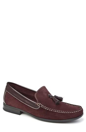 Men's Sandro Moscoloni Hojas Tassel Loafer .5 D - Burgundy
