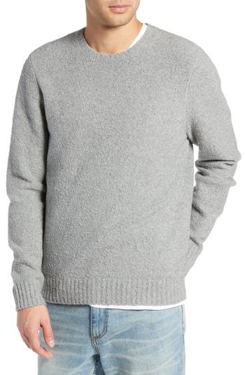 Men's Treasure & Bond Regular Fit Crewneck Sweater - Grey