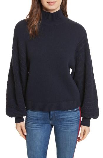 Women's Joie Lathen Mock Neck Sweater - Blue