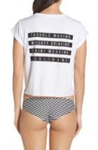 Women's Boys + Arrows Perfecto Cuffed Tee