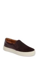 Women's Frye Lena Genuine Calf Hair Slip-on Sneaker M - Burgundy