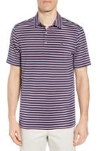 Men's Vineyard Vines Sankaty Stripe Performance Polo - Blue