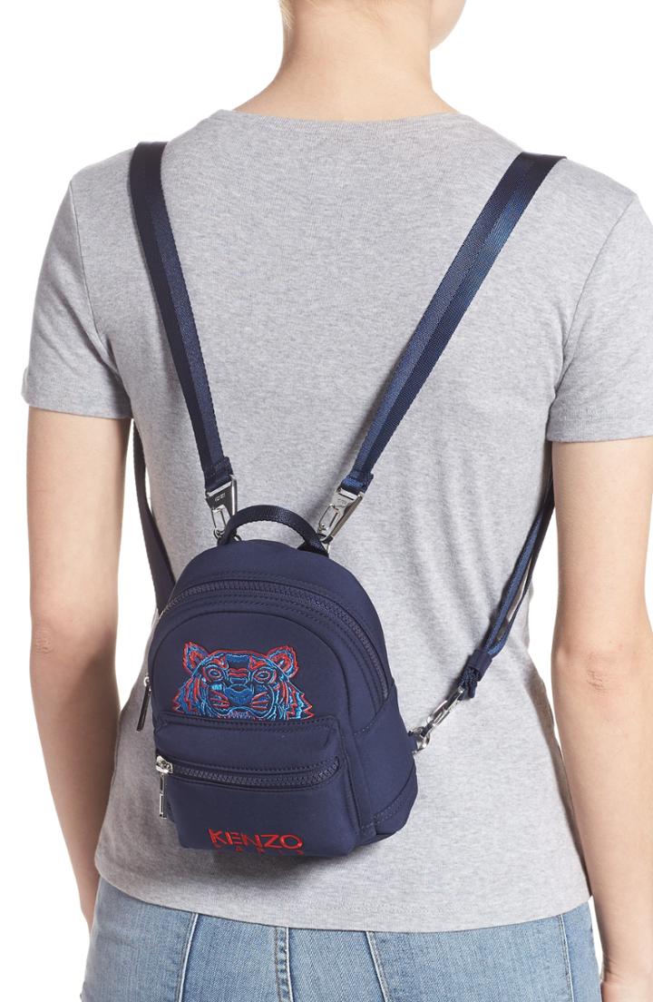 Kenzo Icon Mini Rucksack - Blue