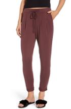 Women's Lira Clothing Morrisyn Woven Pants - Burgundy
