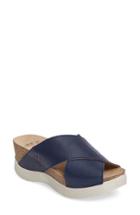 Women's Fly London Wary Platform Sandal .5-6us / 36eu - Blue