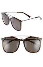 Women's Blanc & Eclare Bangkok 57mm Polarized Sunglasses - Black