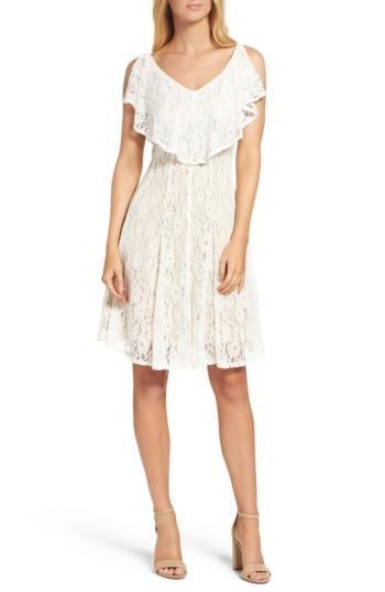 Women's Gabby Skye Lace Popover Dress