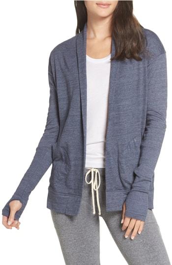 Women's Alternative Ribbed Cuff Wrap - Blue