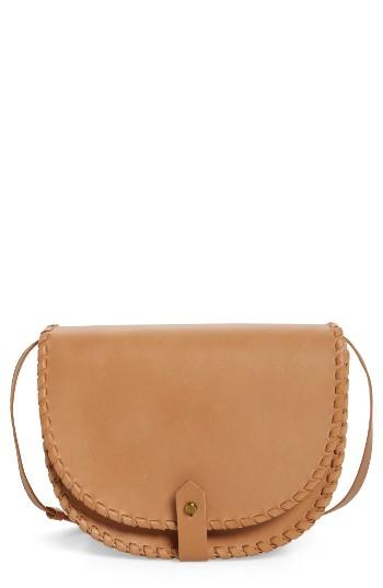 Madewell Whipstitch Saddle Bag - Brown