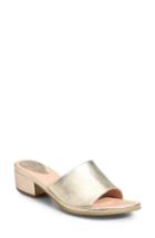 Women's Ono Bo Block Heel Slide Sandal M - Metallic