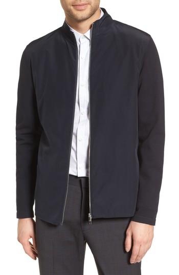 Men's Theory Bellvill Pk Fine Bilen Jacket - Blue