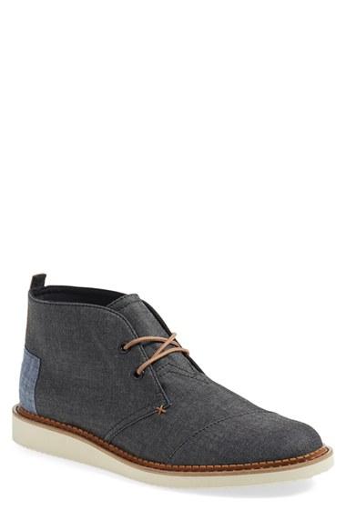 Men's Toms 'mateo' Chukka Boot M - Black