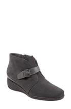Women's Trotters 'mindy' Wedge Bootie M - Grey