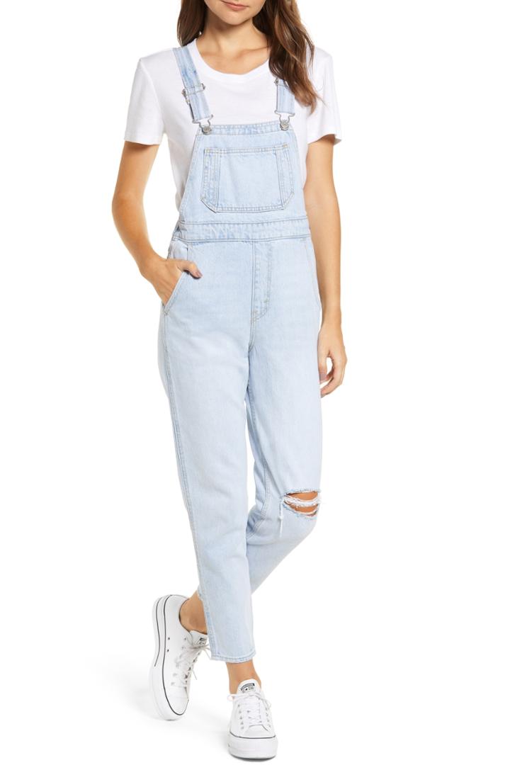 Women's Levi's Mom Ankle Denim Overalls
