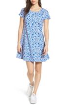 Women's Vineyard Vines Bahamas Otomi Print Stretch Cotton Dress - Blue