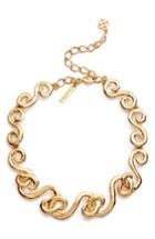 Women's Oscar De La Renta Swirl Necklace
