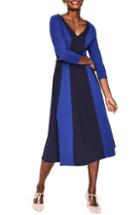 Women's Boden Erin Ponte Midi Dress - Blue