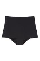 Women's Seafolly High Waist Bikini Bottoms Us / 10 Au - Black