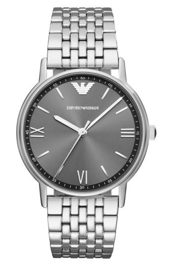 Men's Emporio Armani Round Bracelet Watch, 41mm