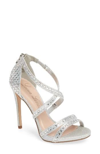 Women's Lauren Lorraine Amore Sandal M - Metallic
