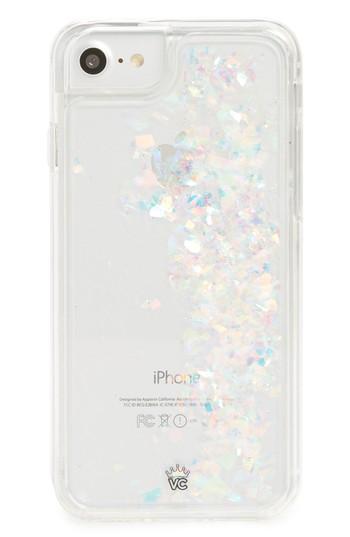Velvet Caviar Flakes Floating Iphone 7/8 Case - Pink