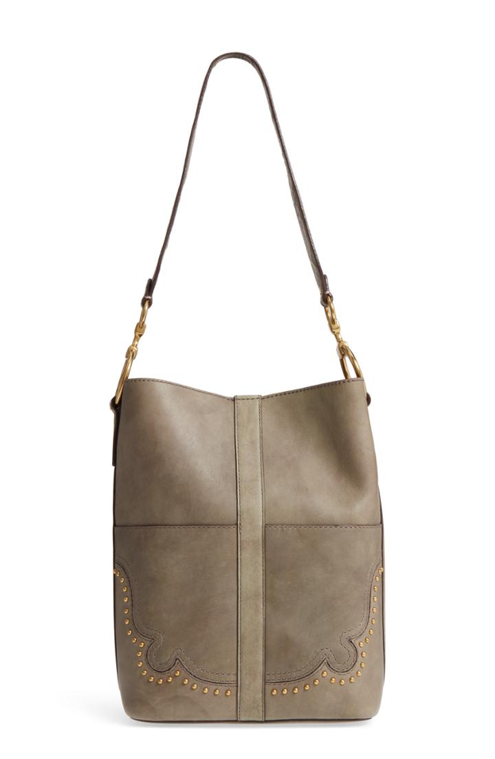 Frye Ilana Western Suede Bucket Bag -