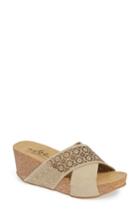 Women's Bos. & Co. Lomi Platform Wedge Slide Sandal