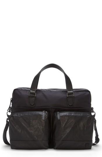Men's Vince Camuto Basin Satchel Briefcase - Black