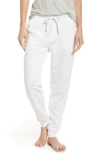Women's Alternative French Terry Joggers - White