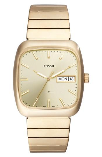 Men's Fossil Rutherford Bracelet Watch, 38mm X 41mm