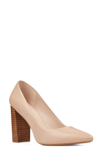 Women's Nine West Astoria Pump M - Beige