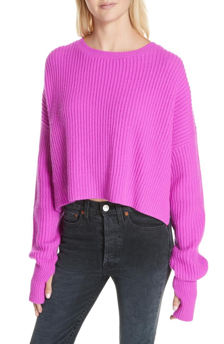 Women's Kate Spade New York Embroidered Sweater - Black