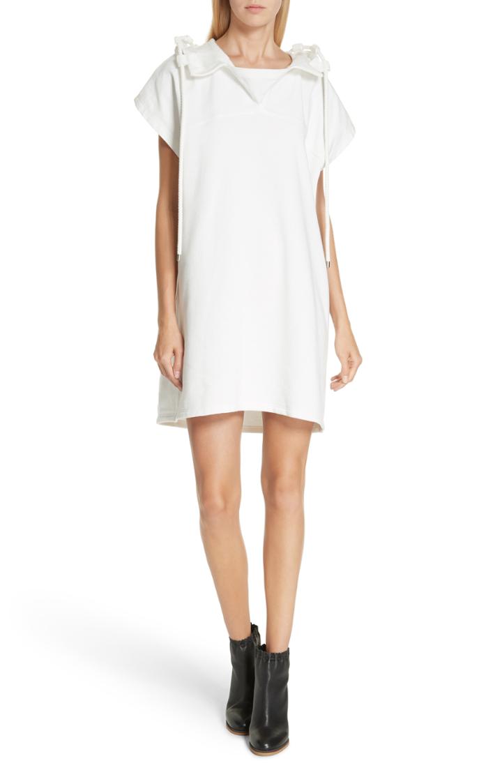 Women's See By Chloe Drawstring Shirtdress - White