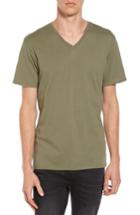 Men's The Rail Slim Fit V-neck T-shirt, Size - Green