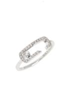 Women's Messika Move Addiction By Gigi Hadid Diamond Pave Ring
