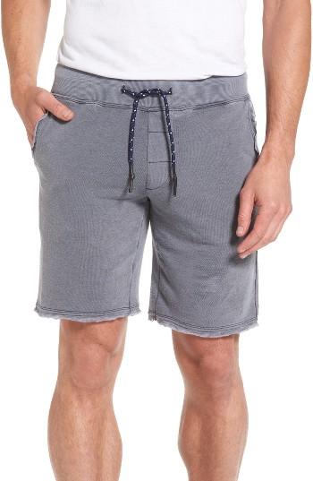 Men's Surfside Supply Burnout Terry Shorts - Blue