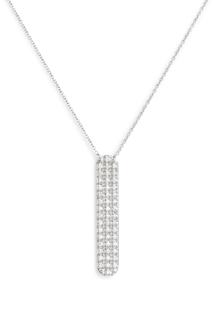 Women's Dana Rebecca Designs Sylvie Rose Diamond Bar Pendant Necklace
