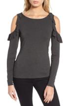 Women's Bailey 44 Ruffle Cold Shoulder Top - Blue