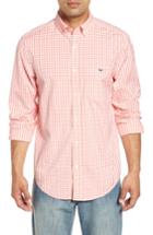 Men's Vineyard Vines Carleton Classic Fit Gingham Sport Shirt - Purple