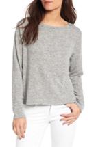 Women's Bp. Boatneck Pullover, Size - Grey