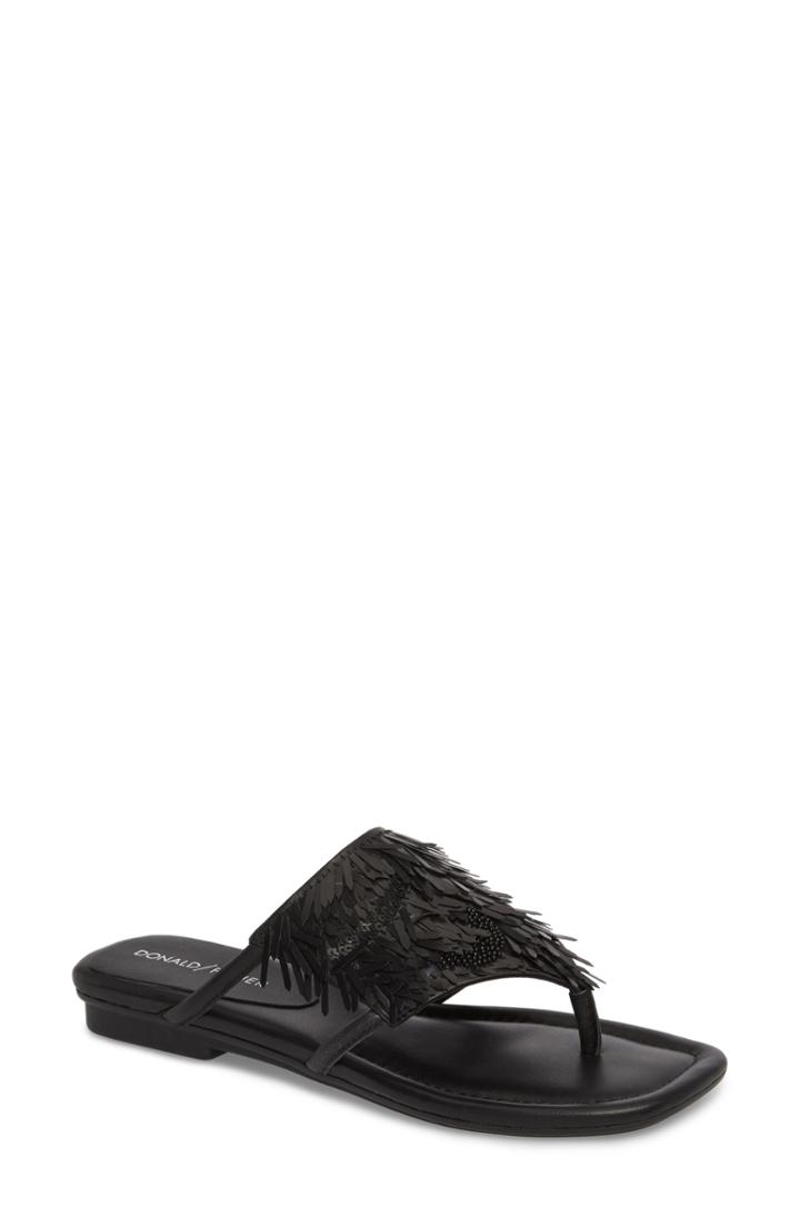 Women's Donald Pliner Kya Feather Sequin Sandal