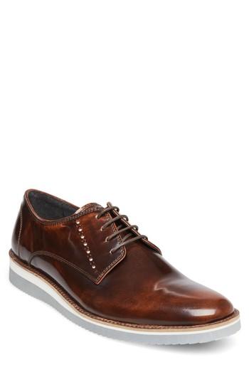 Men's Steve Madden Intern Cap Toe Derby M - Blue